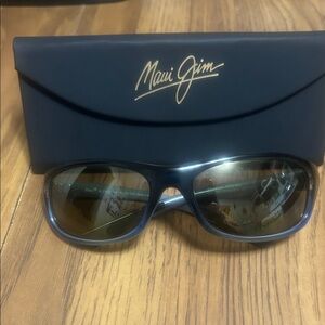 Maui sunglasses bronze and blue